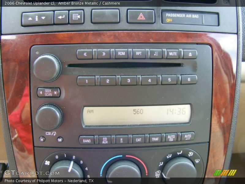 Amber Bronze Metallic / Cashmere 2006 Chevrolet Uplander LS