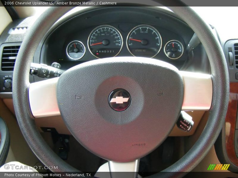 Amber Bronze Metallic / Cashmere 2006 Chevrolet Uplander LS