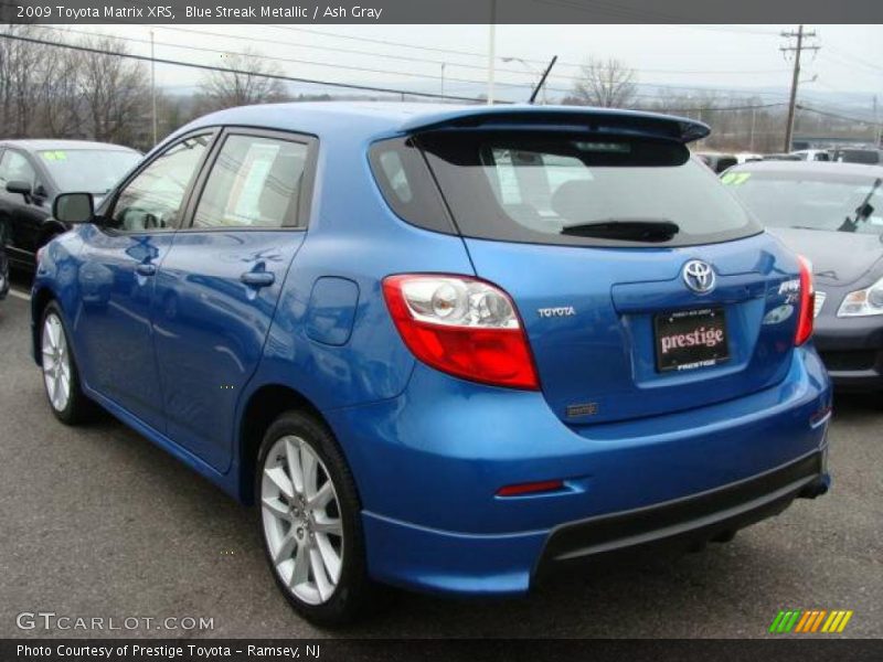 Blue Streak Metallic / Ash Gray 2009 Toyota Matrix XRS