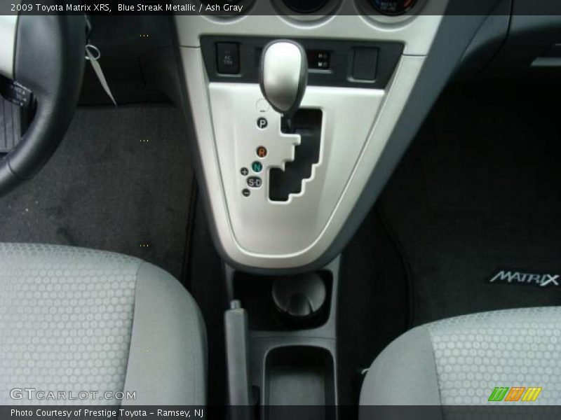 Blue Streak Metallic / Ash Gray 2009 Toyota Matrix XRS