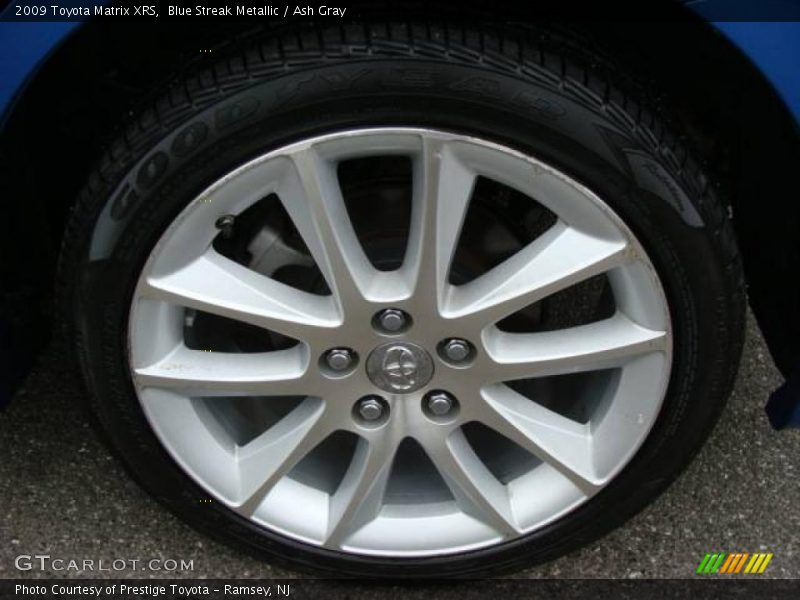Blue Streak Metallic / Ash Gray 2009 Toyota Matrix XRS
