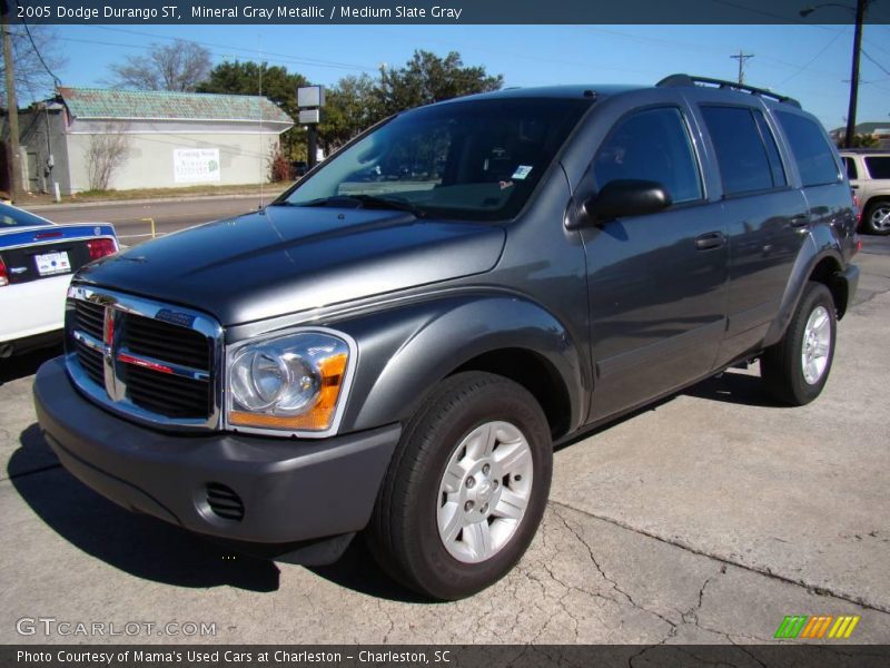 Mineral Gray Metallic / Medium Slate Gray 2005 Dodge Durango ST