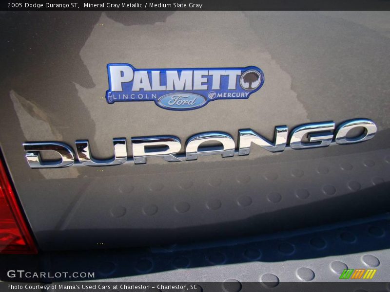 Mineral Gray Metallic / Medium Slate Gray 2005 Dodge Durango ST
