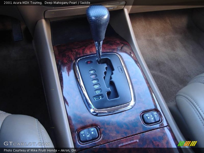 Deep Mahogany Pearl / Saddle 2001 Acura MDX Touring