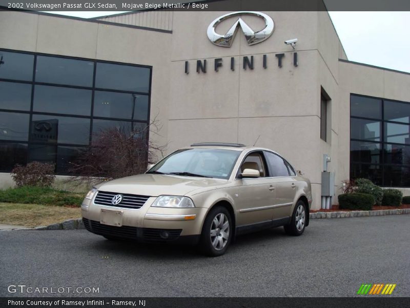 Mojave Beige Metallic / Beige 2002 Volkswagen Passat GLX Sedan