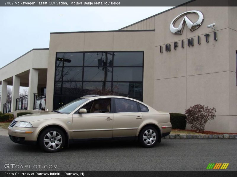 Mojave Beige Metallic / Beige 2002 Volkswagen Passat GLX Sedan