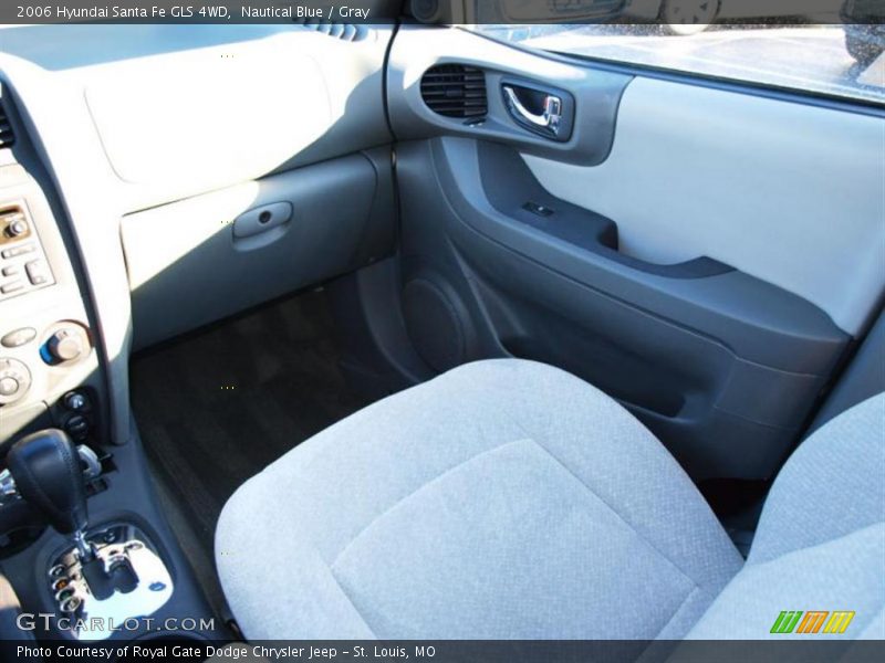 Nautical Blue / Gray 2006 Hyundai Santa Fe GLS 4WD