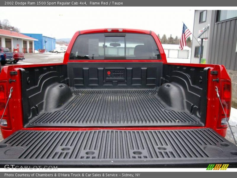 Flame Red / Taupe 2002 Dodge Ram 1500 Sport Regular Cab 4x4