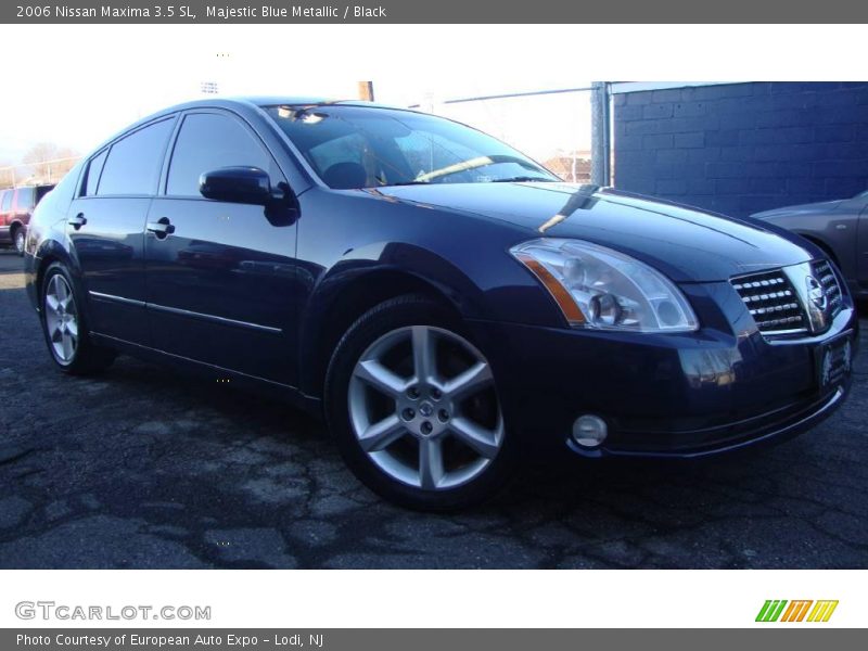 Majestic Blue Metallic / Black 2006 Nissan Maxima 3.5 SL