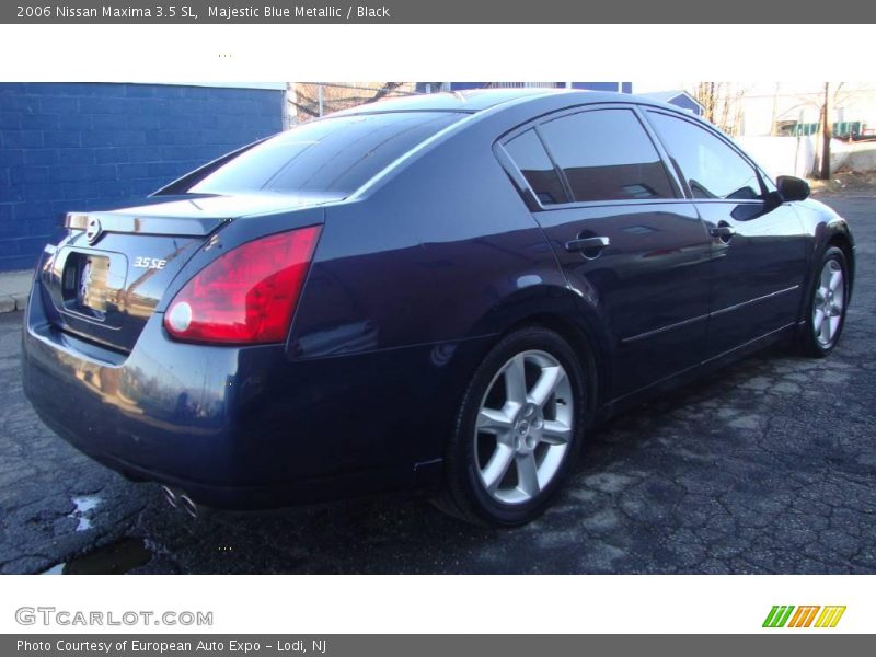 Majestic Blue Metallic / Black 2006 Nissan Maxima 3.5 SL