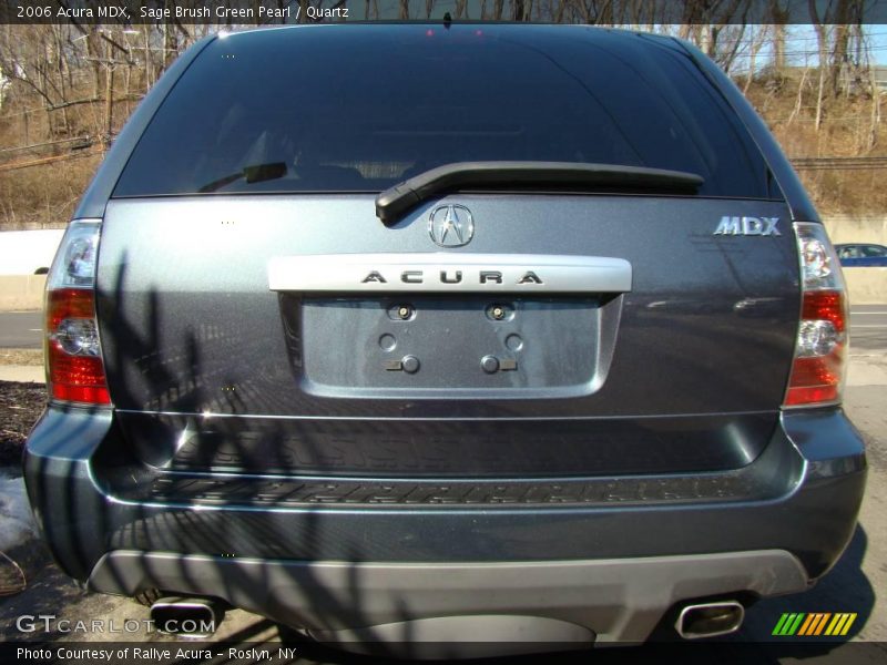 Sage Brush Green Pearl / Quartz 2006 Acura MDX