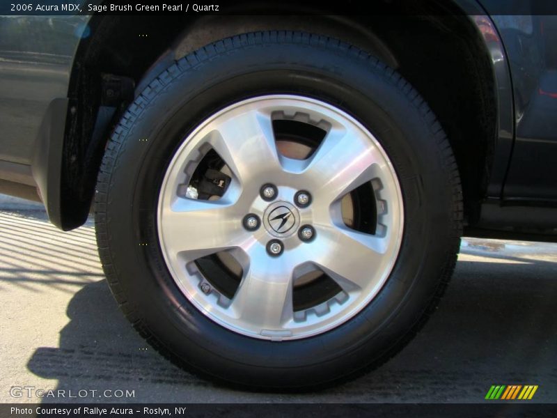 Sage Brush Green Pearl / Quartz 2006 Acura MDX