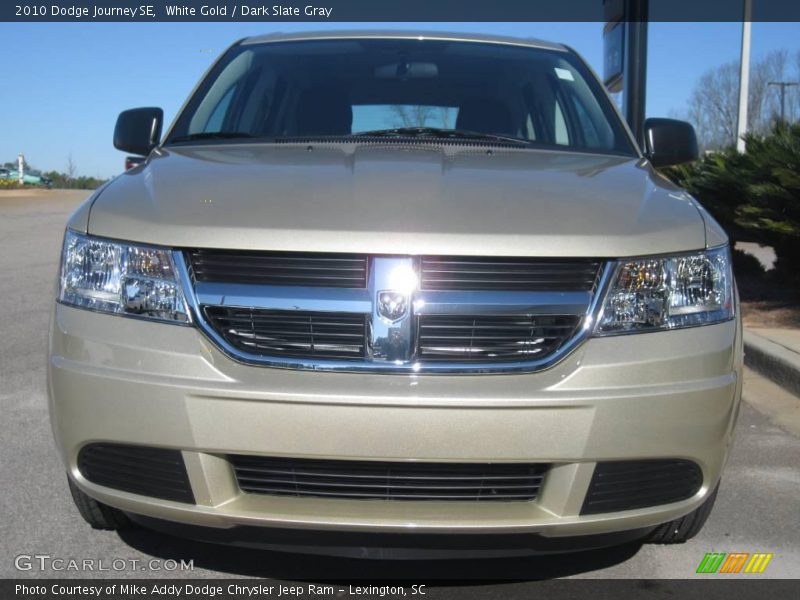 White Gold / Dark Slate Gray 2010 Dodge Journey SE