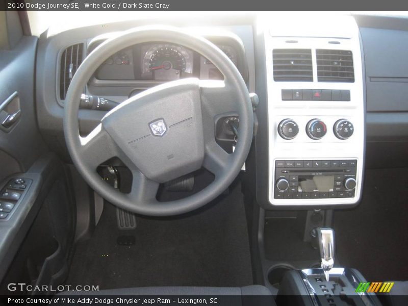 White Gold / Dark Slate Gray 2010 Dodge Journey SE