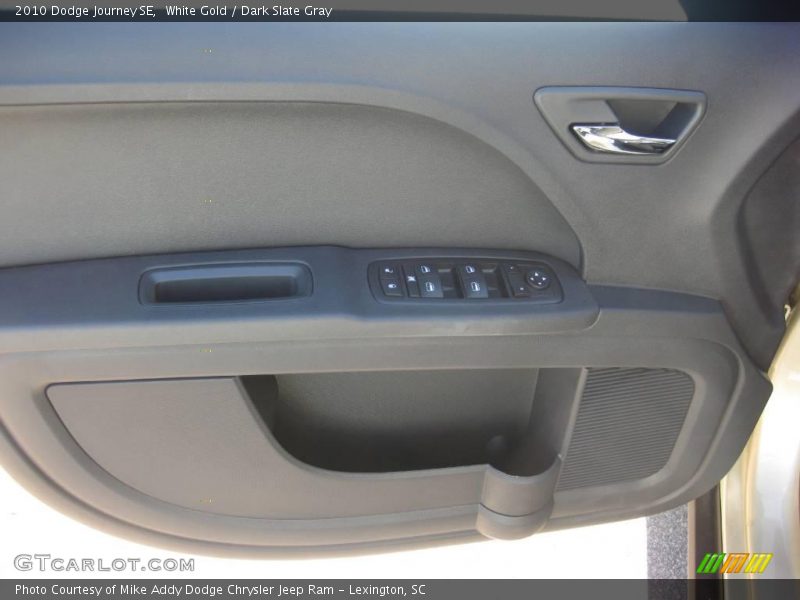 White Gold / Dark Slate Gray 2010 Dodge Journey SE