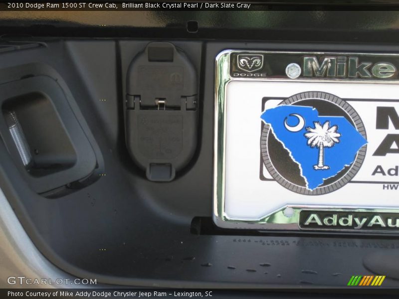 Brilliant Black Crystal Pearl / Dark Slate Gray 2010 Dodge Ram 1500 ST Crew Cab