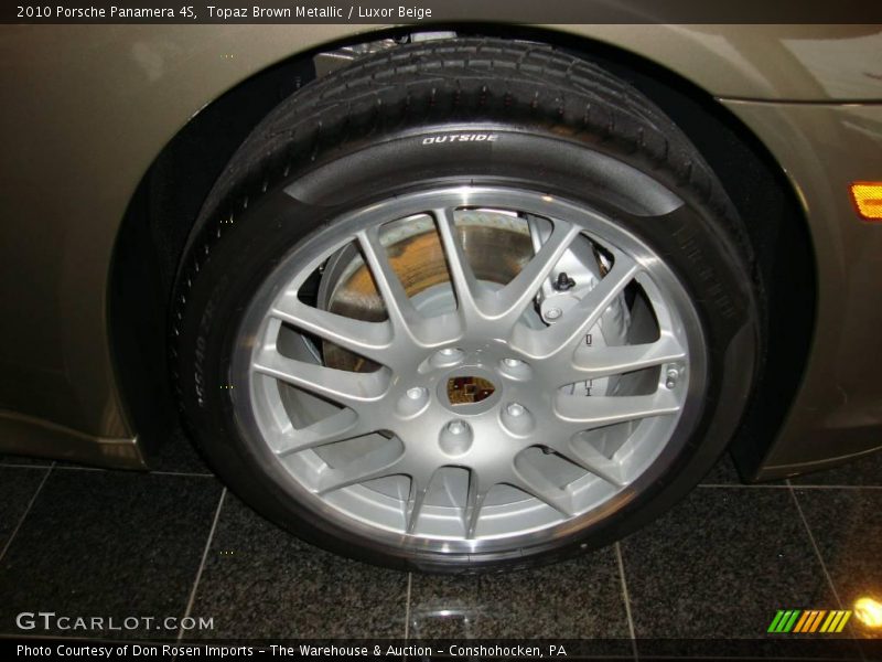 Topaz Brown Metallic / Luxor Beige 2010 Porsche Panamera 4S