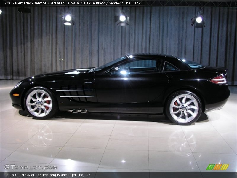 Crystal Galaxite Black / Semi-Aniline Black 2006 Mercedes-Benz SLR McLaren