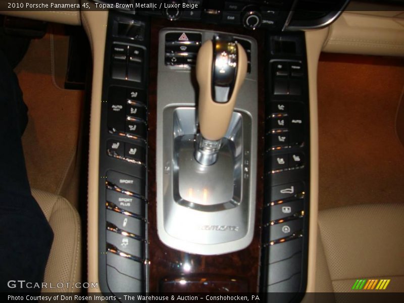 Topaz Brown Metallic / Luxor Beige 2010 Porsche Panamera 4S