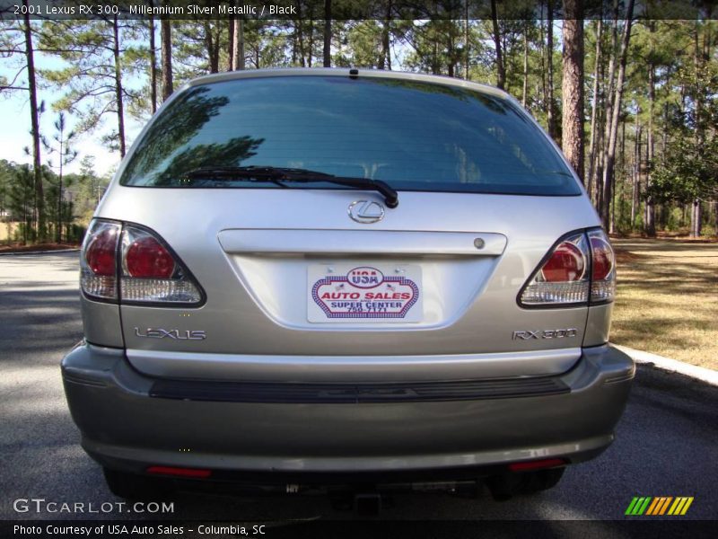 Millennium Silver Metallic / Black 2001 Lexus RX 300