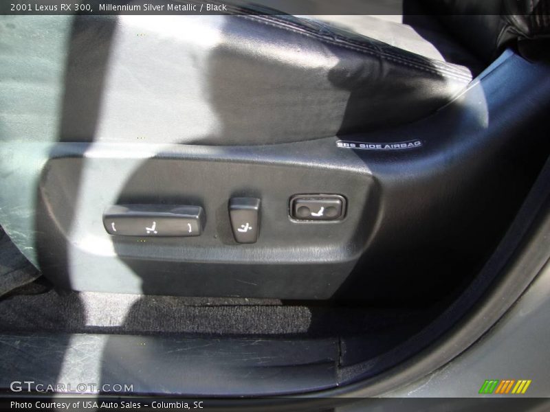 Millennium Silver Metallic / Black 2001 Lexus RX 300