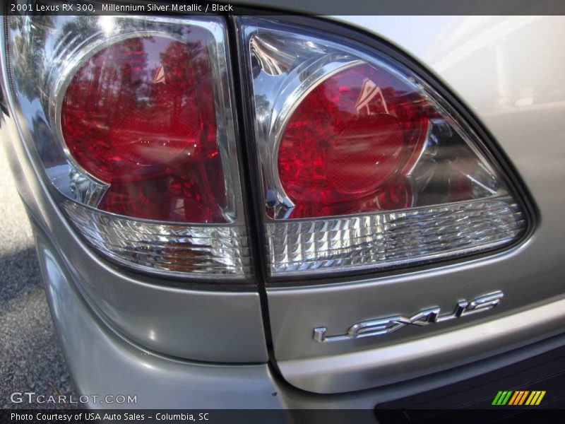 Millennium Silver Metallic / Black 2001 Lexus RX 300