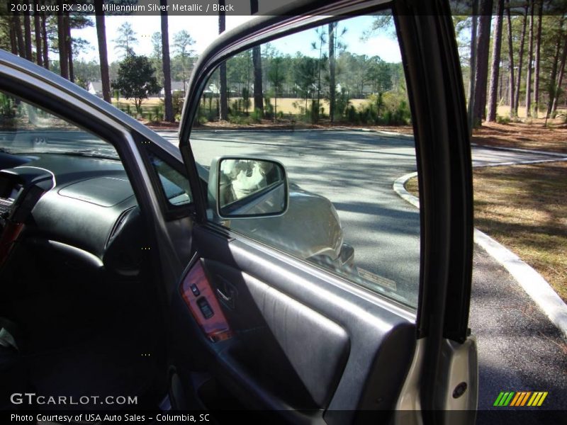 Millennium Silver Metallic / Black 2001 Lexus RX 300