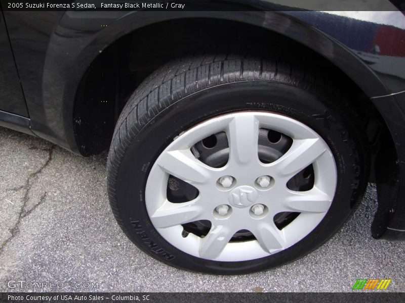 Fantasy Black Metallic / Gray 2005 Suzuki Forenza S Sedan