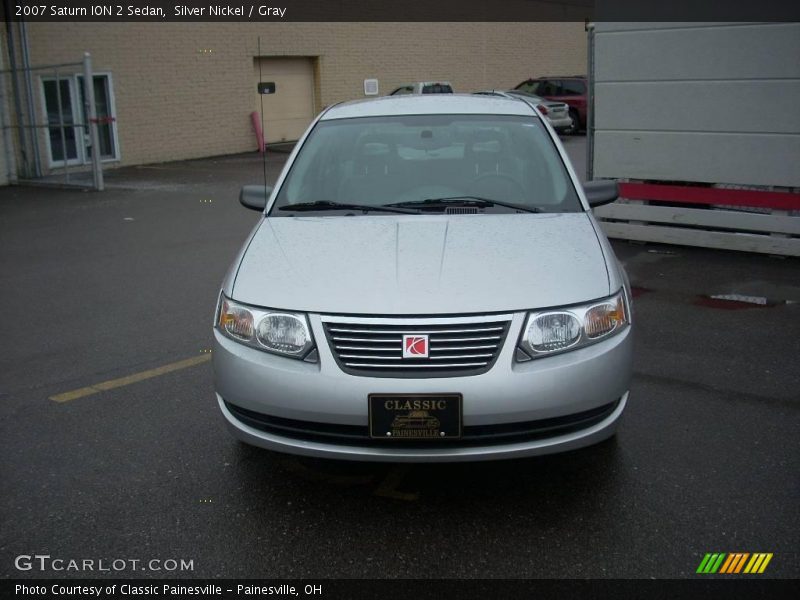 Silver Nickel / Gray 2007 Saturn ION 2 Sedan
