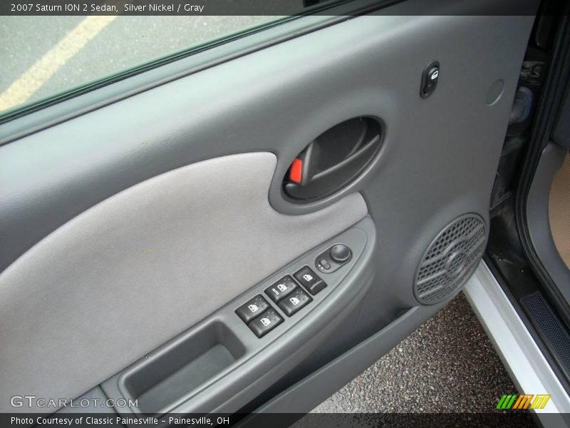 Silver Nickel / Gray 2007 Saturn ION 2 Sedan