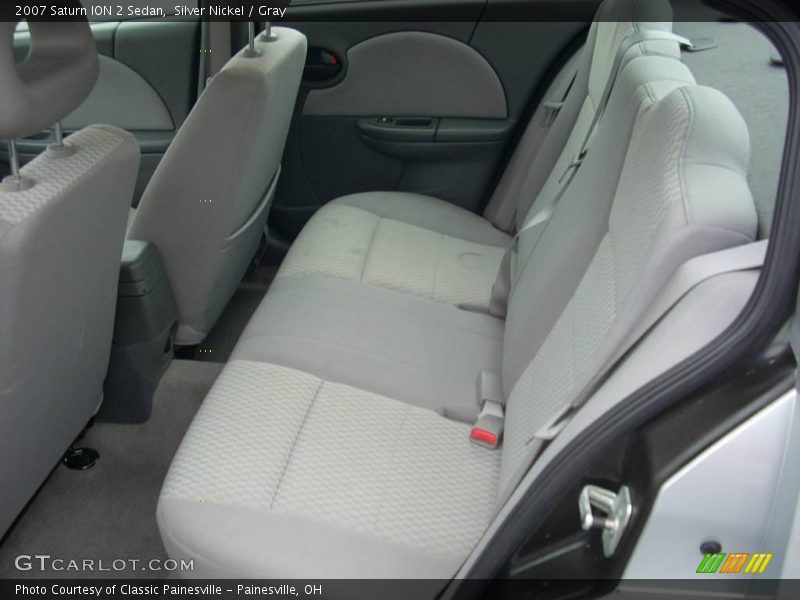 Silver Nickel / Gray 2007 Saturn ION 2 Sedan