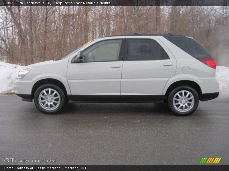 Cappuccino Frost Metallic / Neutral 2007 Buick Rendezvous CX
