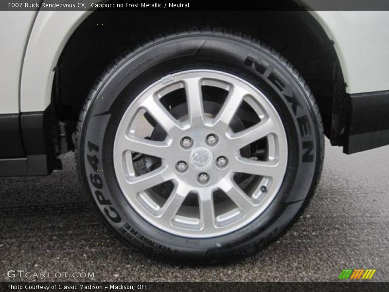 Cappuccino Frost Metallic / Neutral 2007 Buick Rendezvous CX