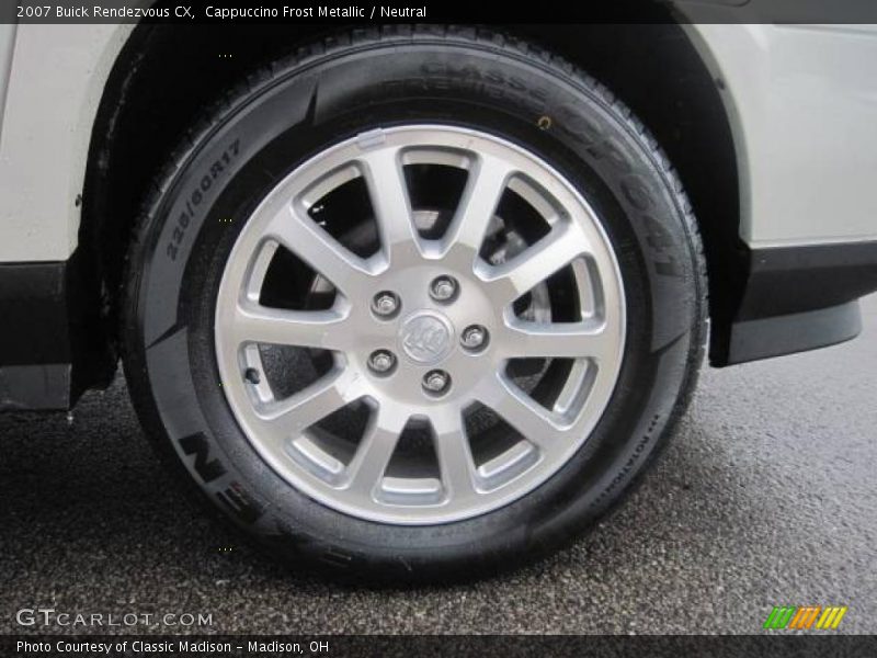 Cappuccino Frost Metallic / Neutral 2007 Buick Rendezvous CX