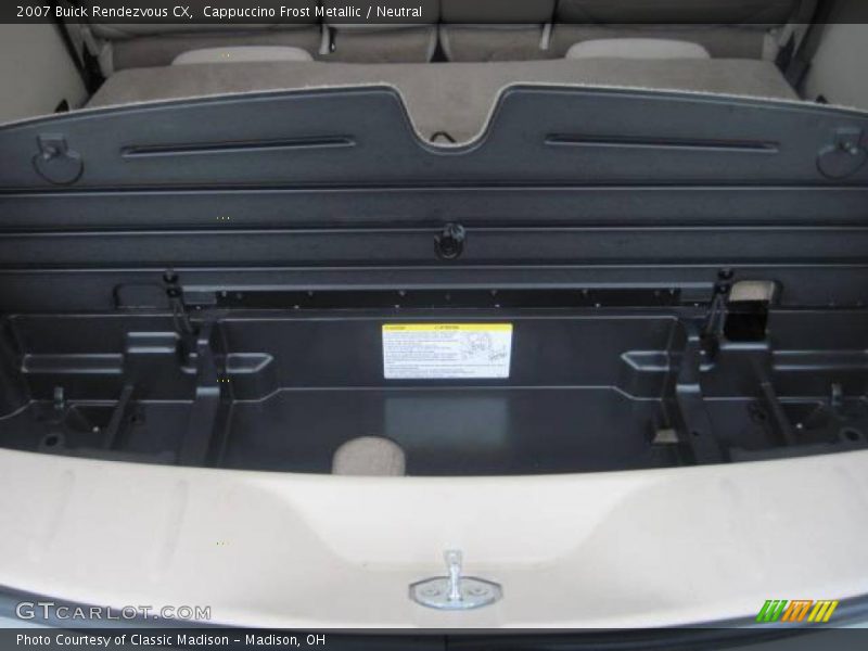 Cappuccino Frost Metallic / Neutral 2007 Buick Rendezvous CX