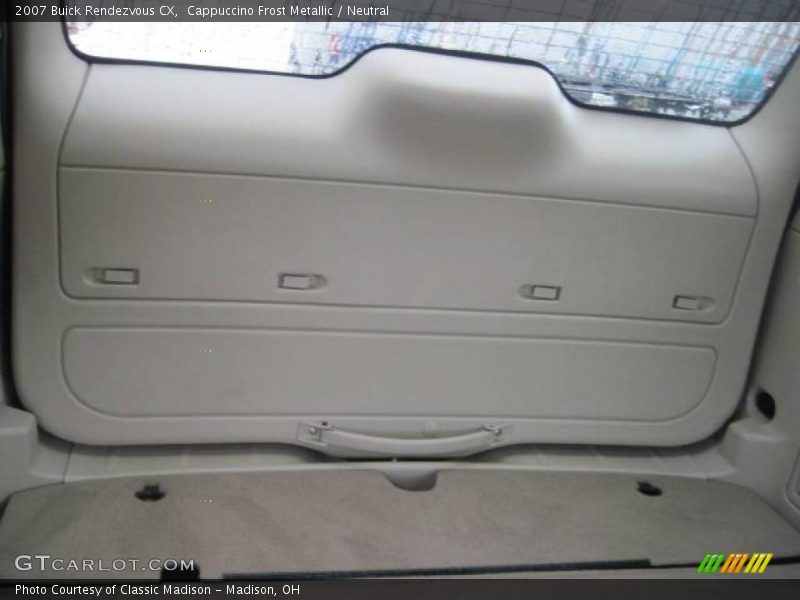 Cappuccino Frost Metallic / Neutral 2007 Buick Rendezvous CX