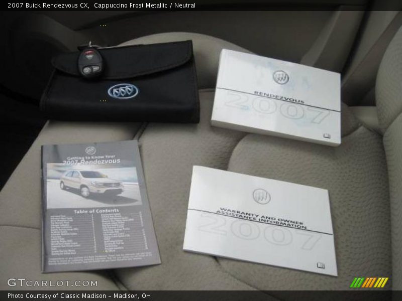 Cappuccino Frost Metallic / Neutral 2007 Buick Rendezvous CX