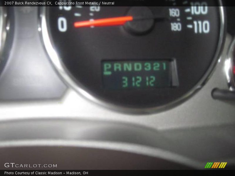 Cappuccino Frost Metallic / Neutral 2007 Buick Rendezvous CX