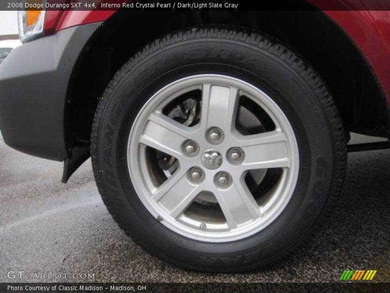 Inferno Red Crystal Pearl / Dark/Light Slate Gray 2008 Dodge Durango SXT 4x4