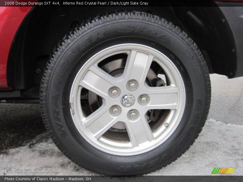 Inferno Red Crystal Pearl / Dark/Light Slate Gray 2008 Dodge Durango SXT 4x4