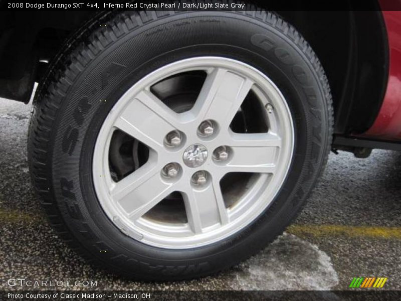 Inferno Red Crystal Pearl / Dark/Light Slate Gray 2008 Dodge Durango SXT 4x4