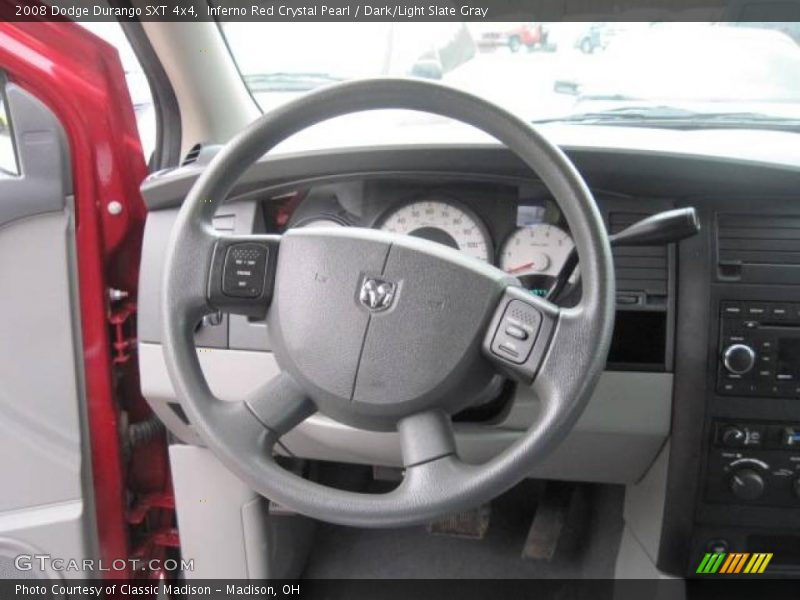 Inferno Red Crystal Pearl / Dark/Light Slate Gray 2008 Dodge Durango SXT 4x4