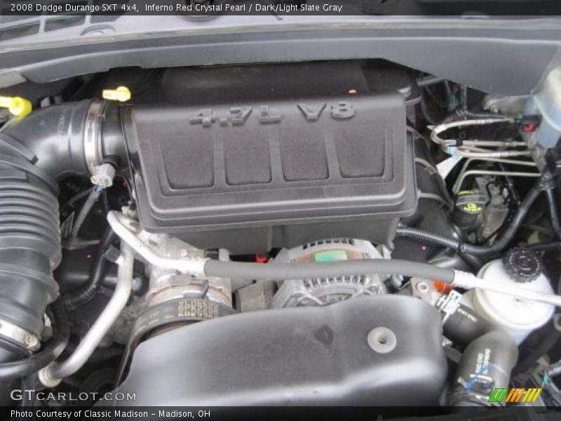 Inferno Red Crystal Pearl / Dark/Light Slate Gray 2008 Dodge Durango SXT 4x4