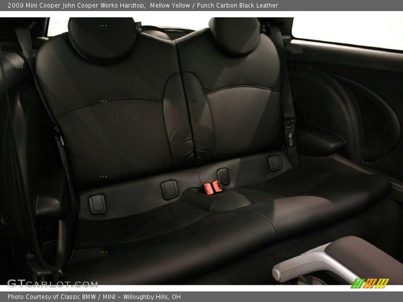 Mellow Yellow / Punch Carbon Black Leather 2009 Mini Cooper John Cooper Works Hardtop