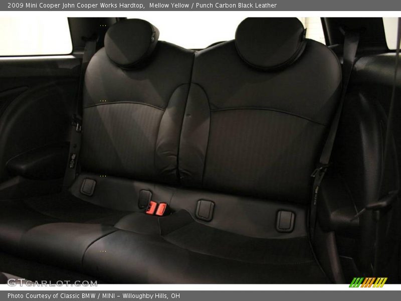 Mellow Yellow / Punch Carbon Black Leather 2009 Mini Cooper John Cooper Works Hardtop