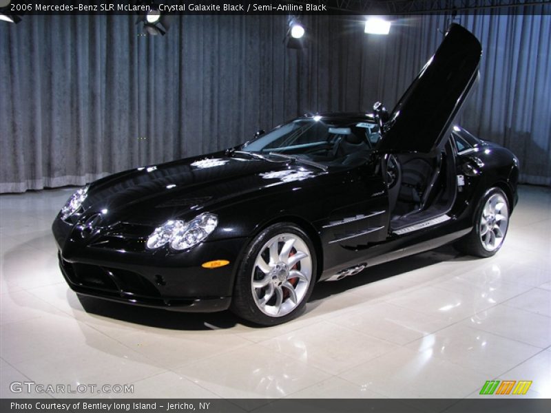 Crystal Galaxite Black / Semi-Aniline Black 2006 Mercedes-Benz SLR McLaren