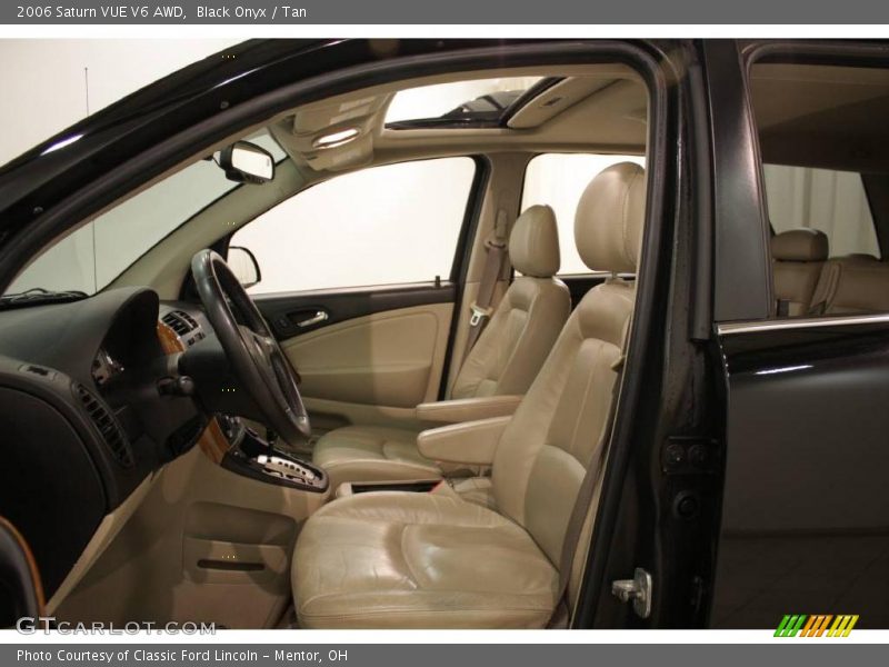 Black Onyx / Tan 2006 Saturn VUE V6 AWD