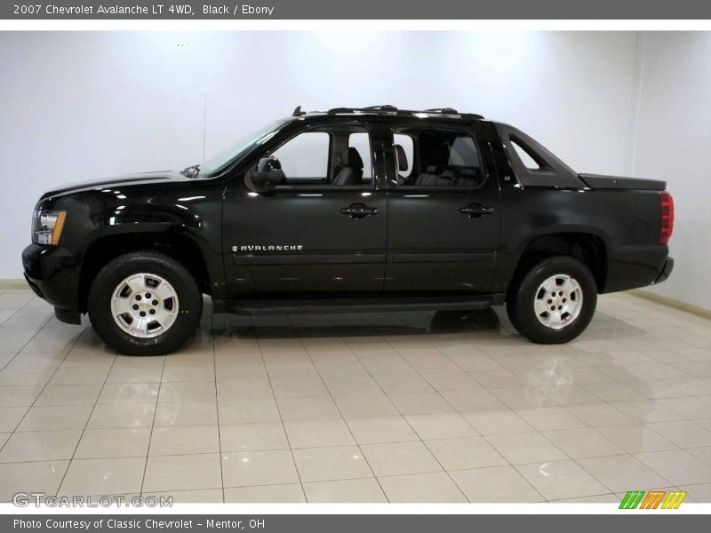 Black / Ebony 2007 Chevrolet Avalanche LT 4WD