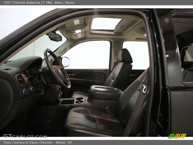Black / Ebony 2007 Chevrolet Avalanche LT 4WD