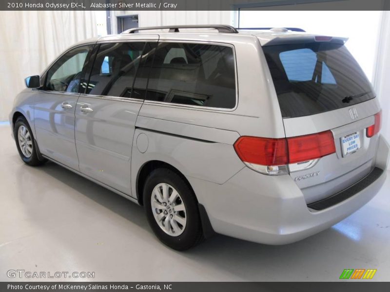 Alabaster Silver Metallic / Gray 2010 Honda Odyssey EX-L